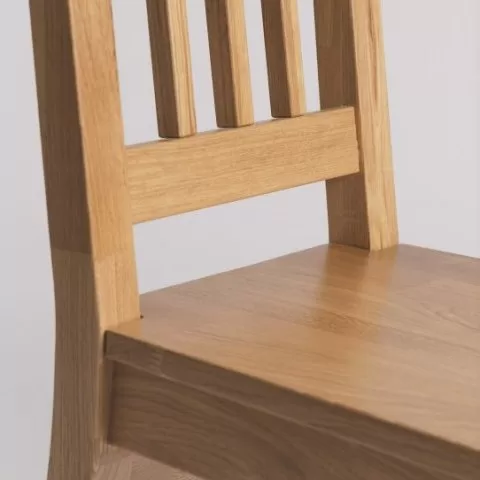 Стул кухонный массив дуба Альбер (натуральный)