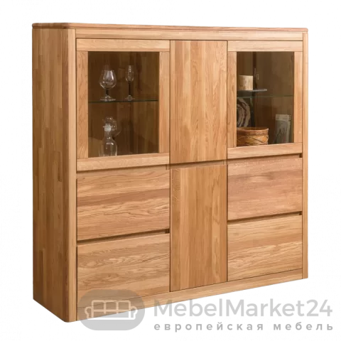 Шкаф с витриной LAUSANNE LUX 3