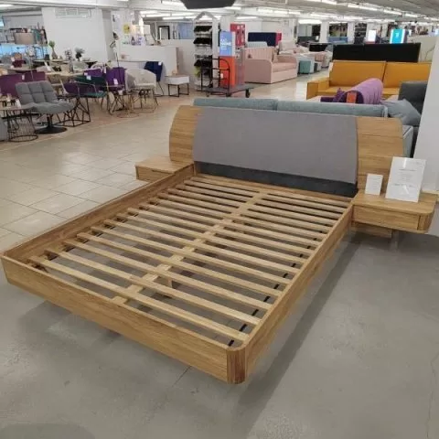 Кровать АЛИНА 200/200 из массива дуба