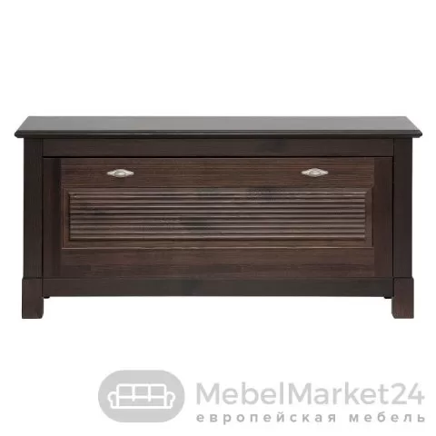 Тумба 01 Рауна для обуви из массива сосны (колониал)