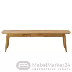 Скамья из массива дуба SKANDI 120