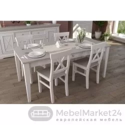 Тумба 222 Форест массив сосны(белый воск/антрацит)