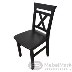 Стул Бостон М массив сосны (черный)