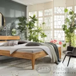 Кровать ELKE 140/200 из массива дуба