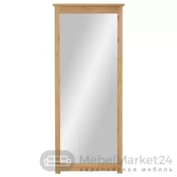 Зеркало навесное в раме 200 Рауна из массива сосны (бейц масло)