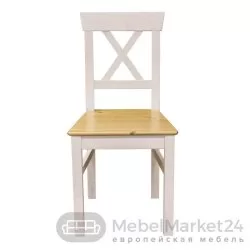 Стул Форест массив сосны (белый воск/антик)