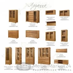 Кровать LAUSANNE 140/200 из массива дуба