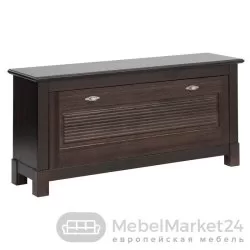 Тумба 01 Рауна для обуви из массива сосны (колониал)