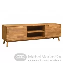 Тумба под ТВ из массива дуба СКАНДИ 180