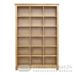 Стеллаж для книг Рауна 30 из массива сосны (бейц масло)
