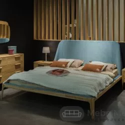 Кровать ATLANTA 2 160/200 из массива дуба