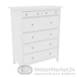 Комод 06 Кантри массив сосны (HEMNES)