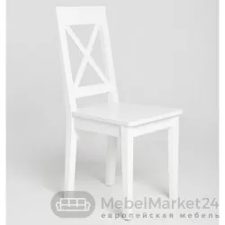Стул кухонный массив дуба МОРРЕЛЬ (белый)