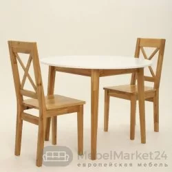 Стул кухонный массив дуба МОРРЕЛЬ (натуральный)