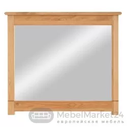 Зеркало навесное в раме Рауна из массива сосны (бейц масло)